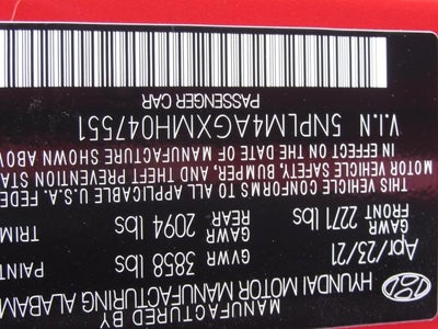 2021 Hyundai Elantra SEL