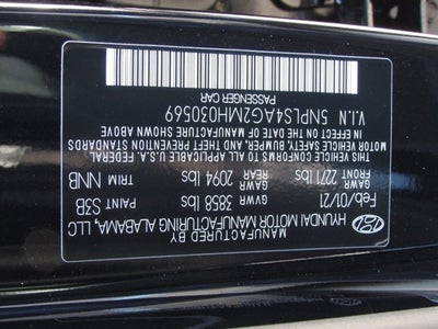 2021 Hyundai Elantra SEL