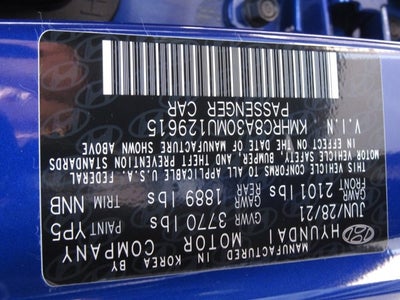 2021 Hyundai Venue SEL